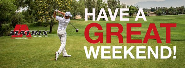 Have a great weekend! #matrixshafts https://t.co/xpJhsamhBx